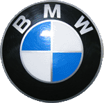 Ma BMW R60 srie 6 le logo rservoir cot gauche, cliquez pour afficher plus grand